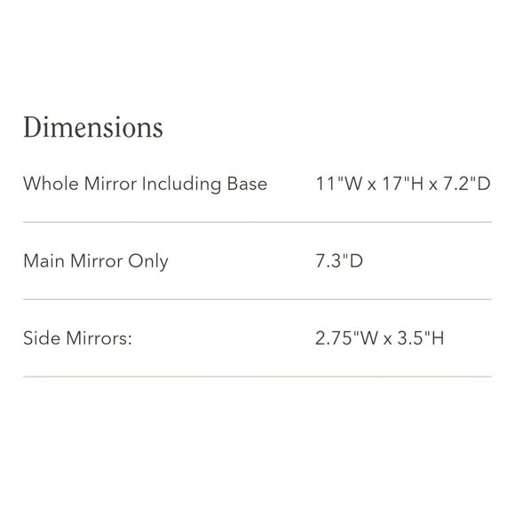 Impressions X Disney Minnie Mouse Bowtiful LED Tabletop Makeup Mirror - Picture 12 of 12